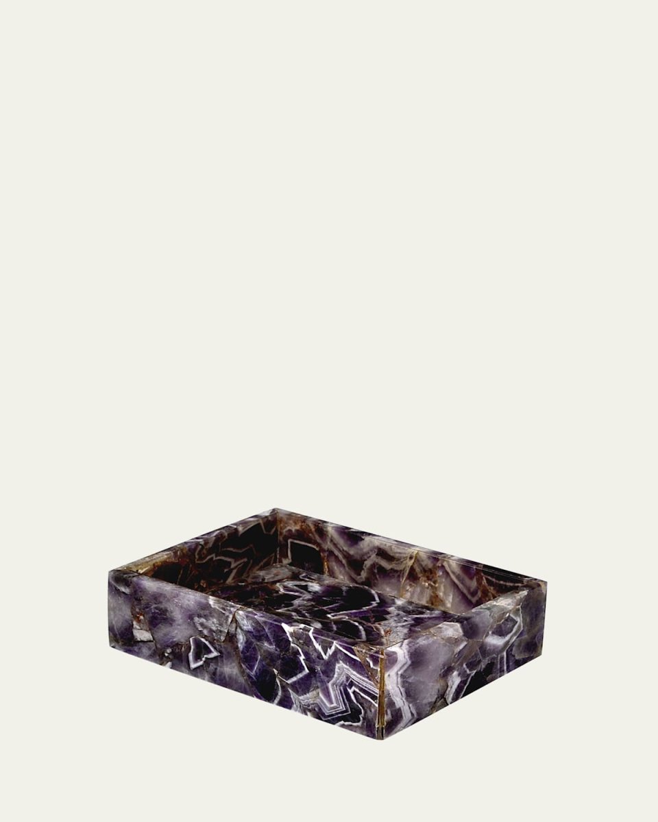 Taj Amethyst Soap Dish